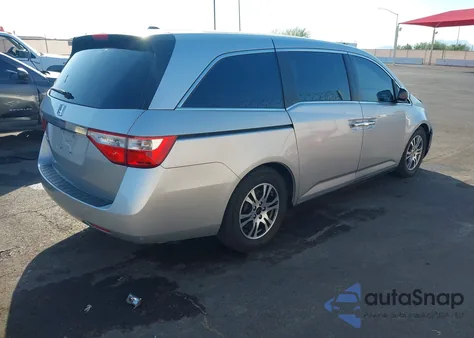 2013 Honda Odyssey Ex-L z USA, uszkodzony, nr VIN 5FNRL5H60DB057259
